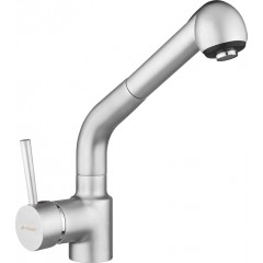 Pyramis 095161001 Classic Balata Μπαταρία Κουζίνας Πάγκου με Ντουζ και Σπιράλ Chrome